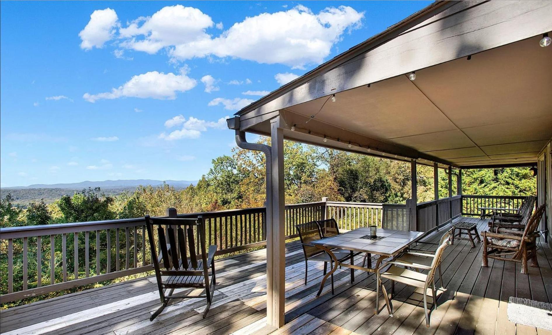 Birds Eye Cabin - Sunset & Starry Retreat Pet Friendly W Private Hottub, Fire Pit And Game Room Елліджей Екстер'єр фото
